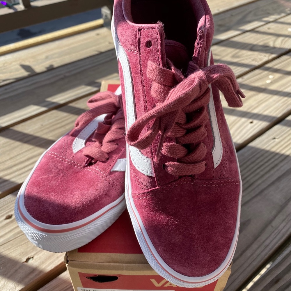 Old Skool (suede) Deco Rose/True White-Scotchgard